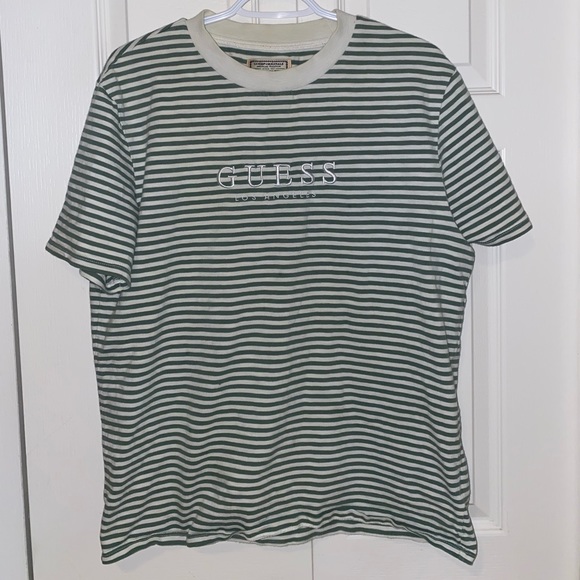 Guess Originals Striped T-shirt - Picture 1 of 2